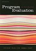 Program Evaluation An Introduction 5th Edition