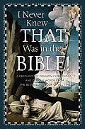 I Never Knew That Was in the Bible A Resource of Common Expressions & Curious Words from the Bestselling Book of All Time