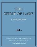 Spirit of Laws A Compendium of the First English Edition