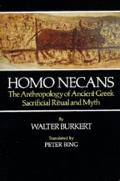 Homo Necans Anthropology Ancient Greek Sacrificial Ritual