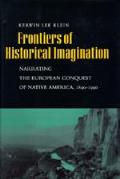 Frontiers Of Historical Imagination Nar