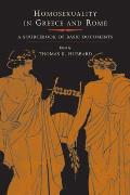 Homosexuality in Greece & Rome A Sourcebook of Basic Documents