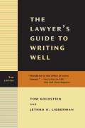 Lawyers Guide To Writing Well 2nd Edition