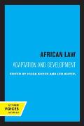 African Law: Adaptation and Development