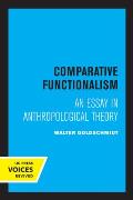 Comparative Functionalism: An Essay in Anthropological Theory