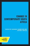 Change in Contemporary South Africa: Volume 17