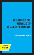 The Statistical Analysis of Quasi-Experiments