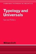 Typology & Universals 2nd Edition