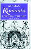 German Romantic Literary Theory