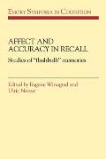 Affect and Accuracy in Recall: Studies of 'Flashbulb' Memories