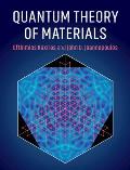 Quantum Theory Of Materials