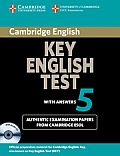 Cambridge Key English Test 5 Self Study Pack: Official Examination Papers from University of Cambridge ESOL Examinations [With CD (Audio)]