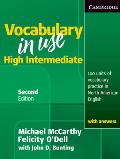 Vocabulary in Use, High Intermediate: 100 Units of Vocabulary Practice in North American English with Answers