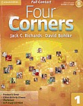 Four Corners Level 1 Full Contact with Self-Study CD-ROM