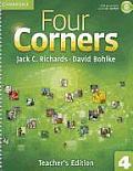 Four Corners Level 4 Teachers Edition with Assessment Audio CD CD ROM