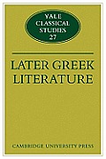 Later Greek Literature