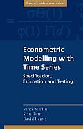 Econometric Modelling With Time Series Specification Estimation & Testing