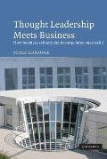 Thought Leadership Meets Business: How Business Schools Can Become More Successful