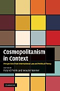 Cosmopolitanism in Context