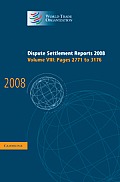 Dispute Settlement Reports 2008: Volume 8, Pages 2771-3176