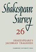 Shakespeare Survey 26 Shakespeares Jacob