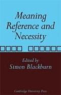 Meaning Reference & Necessity