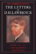 Letters Of D H Lawrence Volume 1 1901 1913