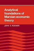 Analytical Foundations Of Marxian Econ
