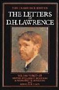 Letters of D. H. Lawrence, Vol. 6: March 1927-Nov. 1928