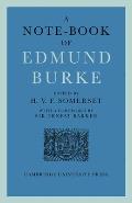 Note Book of Edmund Burke