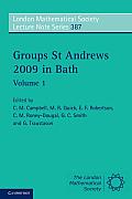 Groups St Andrews 2009 In Bath Volume 1