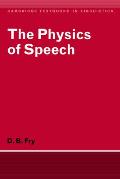 The Physics of Speech