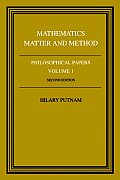 Philosophical Papers Volume 1 Mathematics Matter & Method 2nd Edition