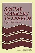 Social Markers in Speech