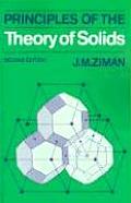 Principles Of The Theory Of Solids 2nd Edition