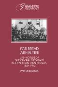 For Bread with Butter: The Life-Worlds of East Central Europeans in Johnstown, Pennsylvania, 1890 1940