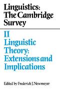 Linguistic Theory Extensions & Implicati