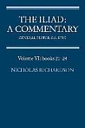 Iliad A Commentary Books 21 24 Homer