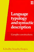 Language Typology & Syntactic Descr Volume 2