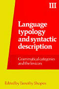 Language Typology & Syntactic Descr Volume 3