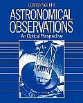 Astronomical Observations: An Optical Perspective