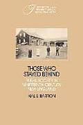 Those Who Stayed Behind: Rural Society in Nineteenth-Century New England