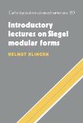 Introductory Lectures on Siegel Modular Forms