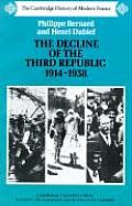 Decline Of The Third Republic 1914 1938