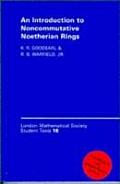 Introduction To Noncommutative Noetherian Rings