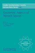 Geometric Aspects of Banach Spaces: Essays in Honour of Antonio Plans