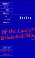 Of The Laws Of Ecclesiastical Polity