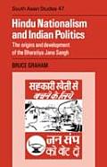 Hindu Nationalism & Indian Politics The Origins & Development of the Bharatiya Jana Sangh