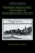 Property, Production, and Family in Neckarhausen, 1700 1870