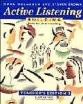 Active Listening Building Teachers Edition